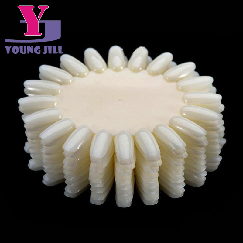 Nail Art Full Design - 10 pçs natural branco falso arte
