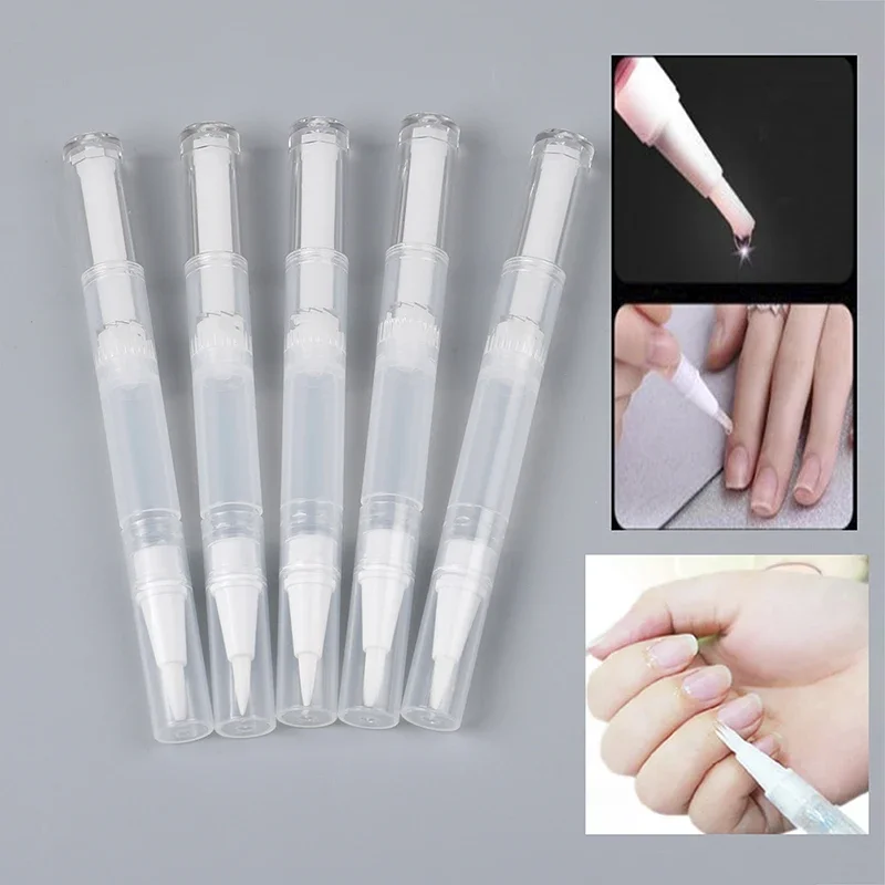 Cuticle Oil Pen - 5 Canetas Transparentes de 3ml com
