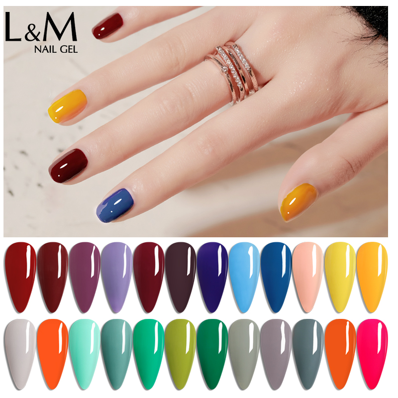 Nail Art Laki Laki - Glitter Cor UV Unha Gel Polonês,