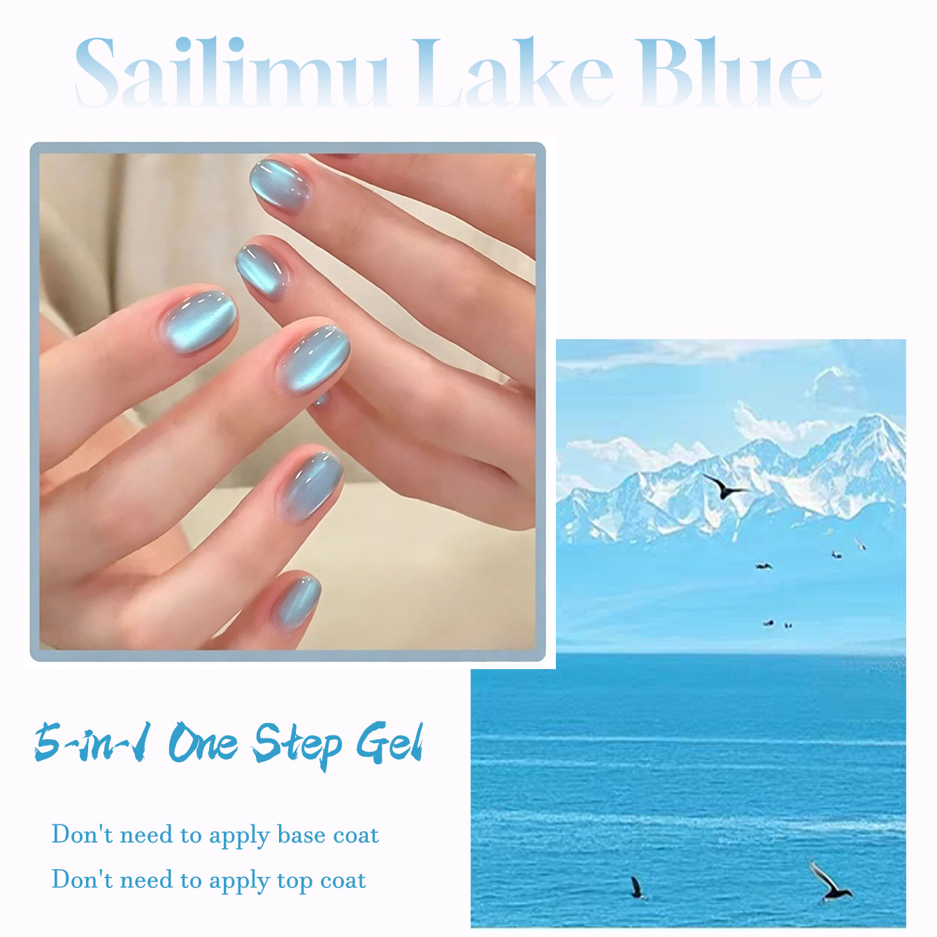 Nail Art Laki Laki - 1 unidade TC Novo Esmalte em
