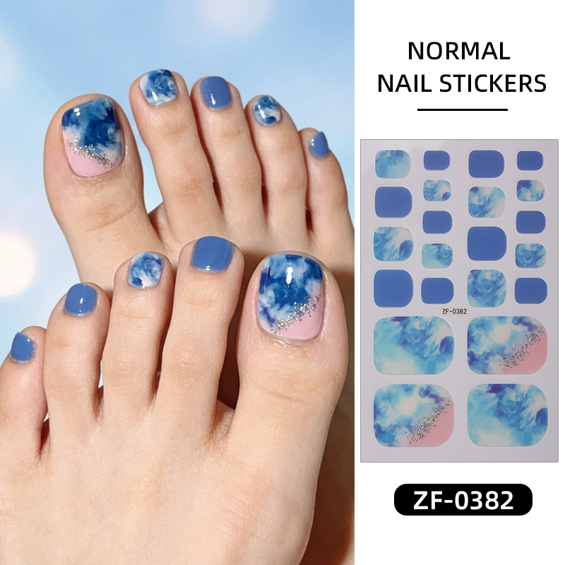22 Adesivos de Unha de Pé com  - Nail Art Full Design avaliação e preço