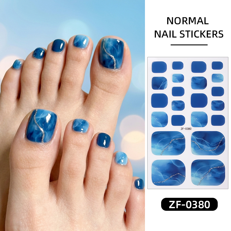 22 Adesivos de Unha de Pé com  - Nail Art Full Design avaliação e preço