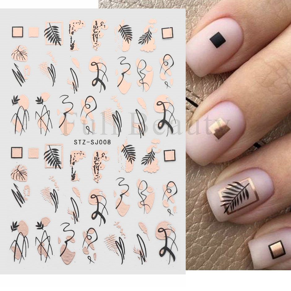 9 pçs conjunto de adesivos de  - Nail Art Full Design avaliação e preço