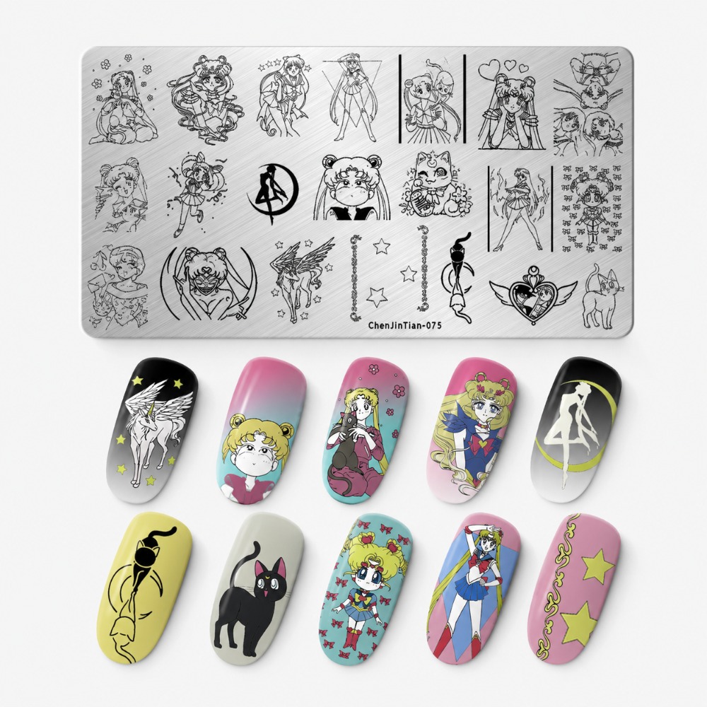 Placa de Estampagem de Unhas S - Nail Art Inspo avaliação e preço