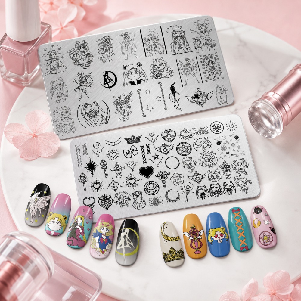 Placa de Estampagem de Unhas S - Nail Art Inspo avaliação e preço