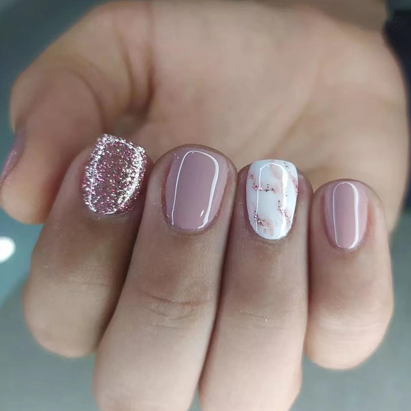 24 pçs unhas falsas reutilizáv - Nail Art Full Design avaliação e preço