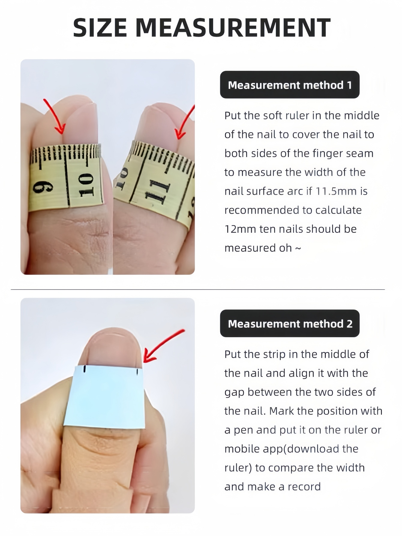 10 Peças de Unhas Postiças Cur - Nail Art Inspo avaliação e preço