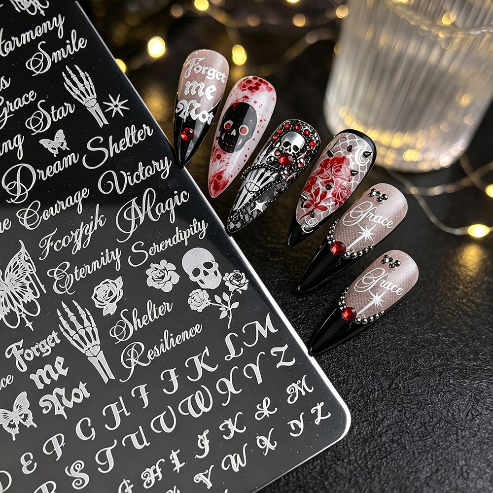Placa de Estampagem de Unhas 3 - Nail Art Vintage avaliação e preço