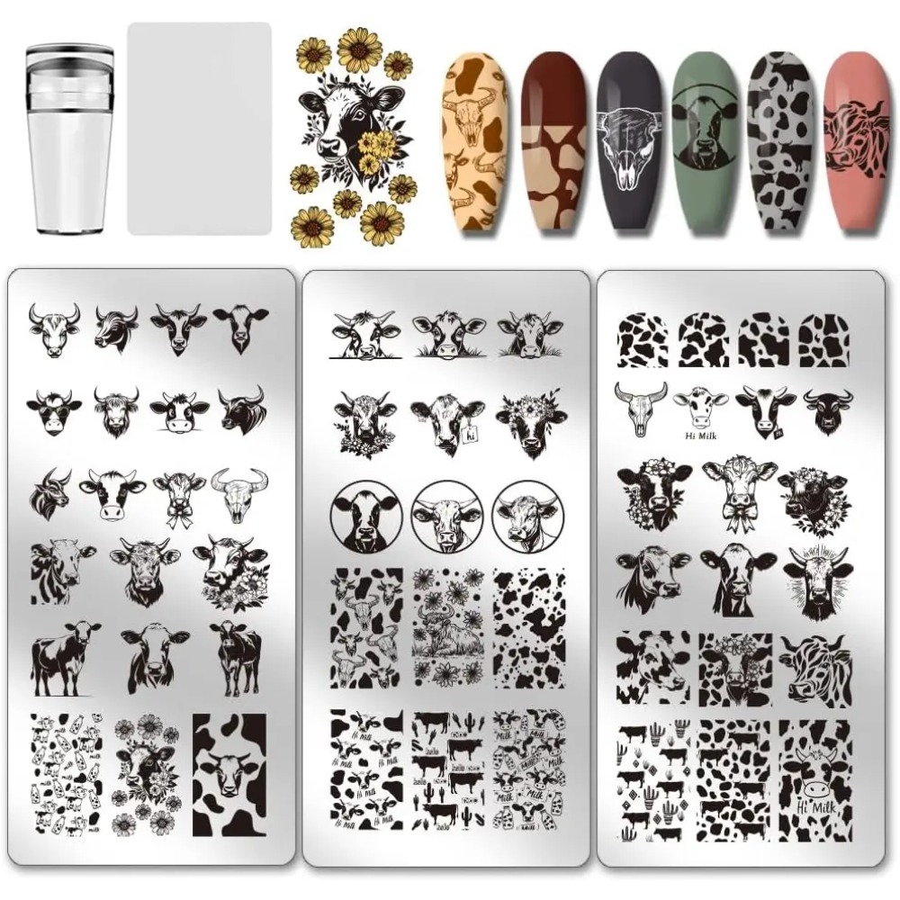 Placas de carimbo de unhas com - Nail Art Inspo avaliação e preço