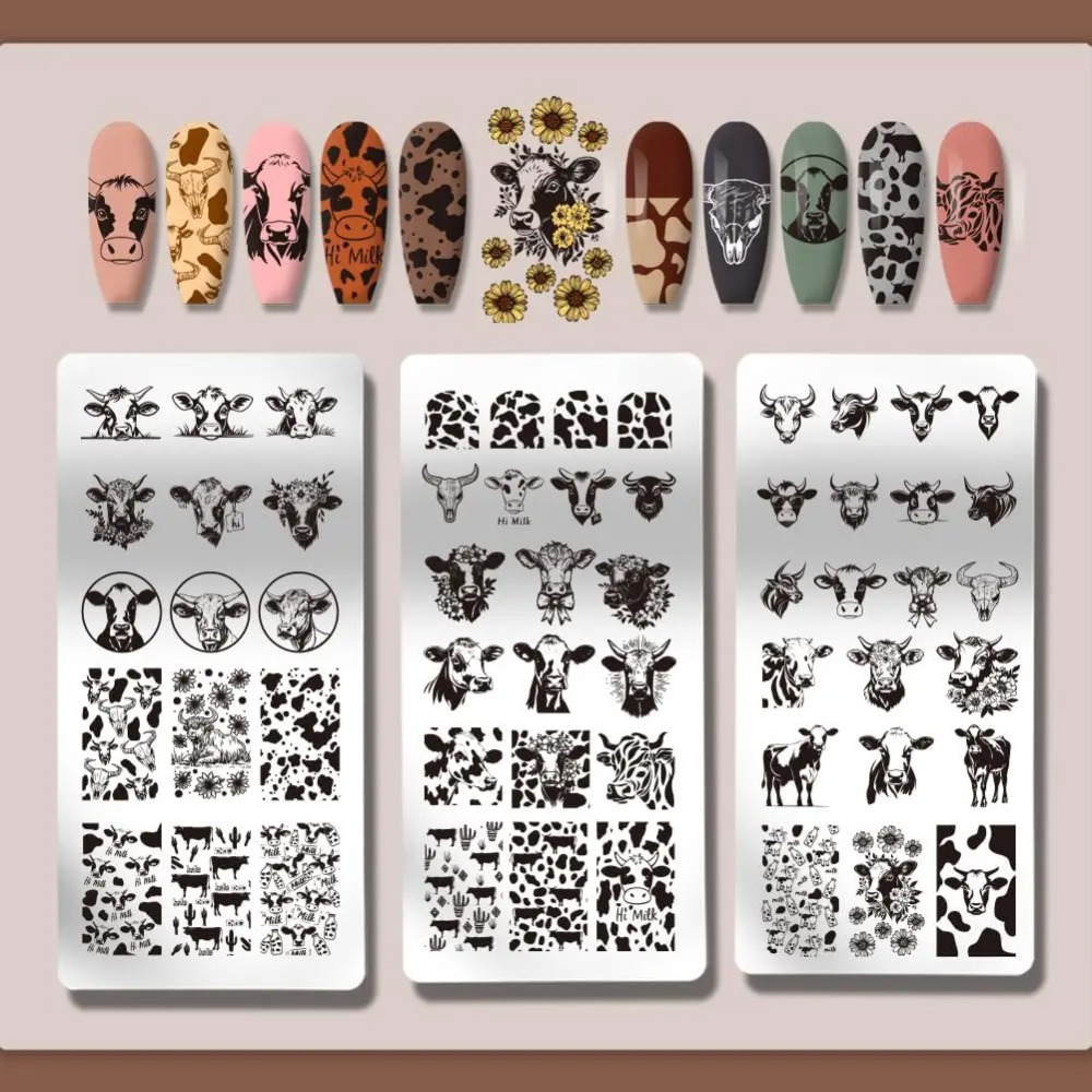Placas de carimbo de unhas com - Nail Art Inspo avaliação e preço
