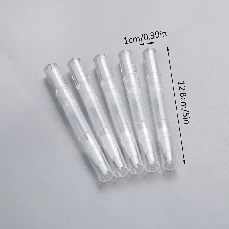 5 Canetas Transparentes de 3ml - Cuticle Oil Pen avaliação e preço