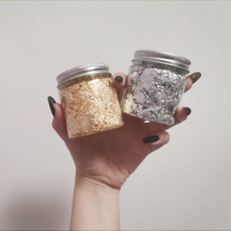 Imitação de ouro rosa e prata  - Nail Art Inspo avaliação e preço
