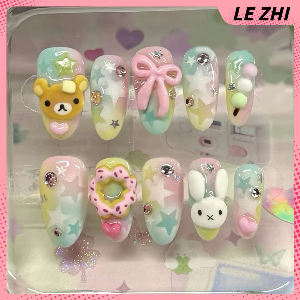 3d artesanal rilakkuma imprens - Nail Art Strawberry avaliação e preço