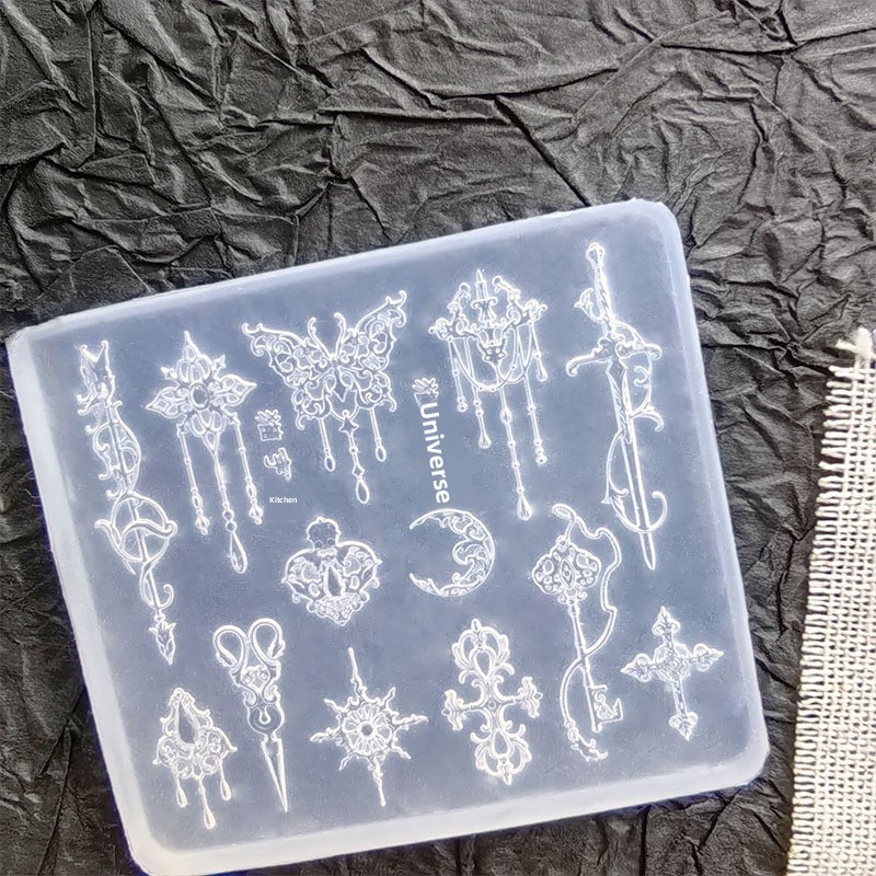 Decorações 3D de Liga Metálica - Nail Art Vintage avaliação e preço