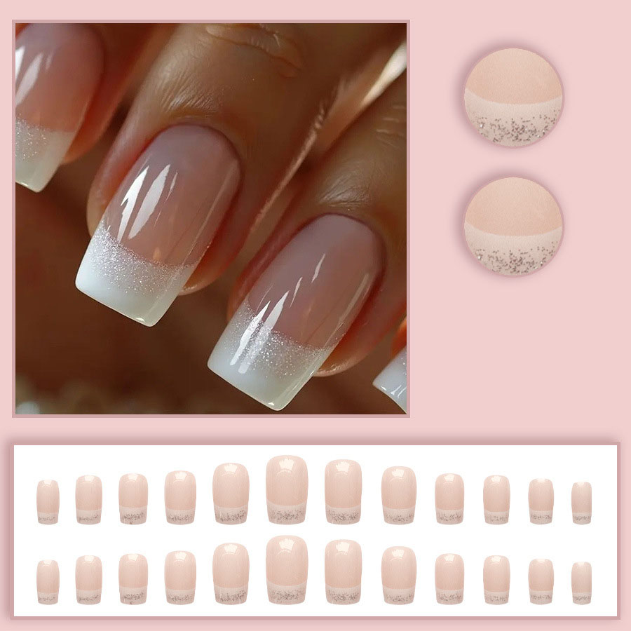 Conjunto de 24 unhas postiças  - Nail Art Inspo avaliação e preço