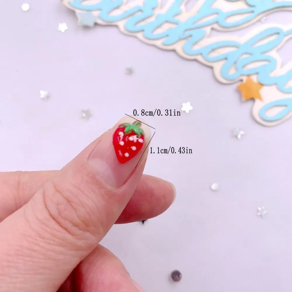 60 pçs glitter resina colorido - Nail Art Strawberry avaliação e preço