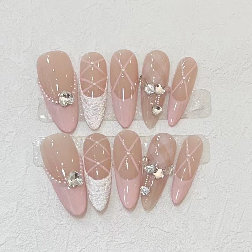 10 pçs artesanal imprensa em u - Nail Art Full Design avaliação e preço