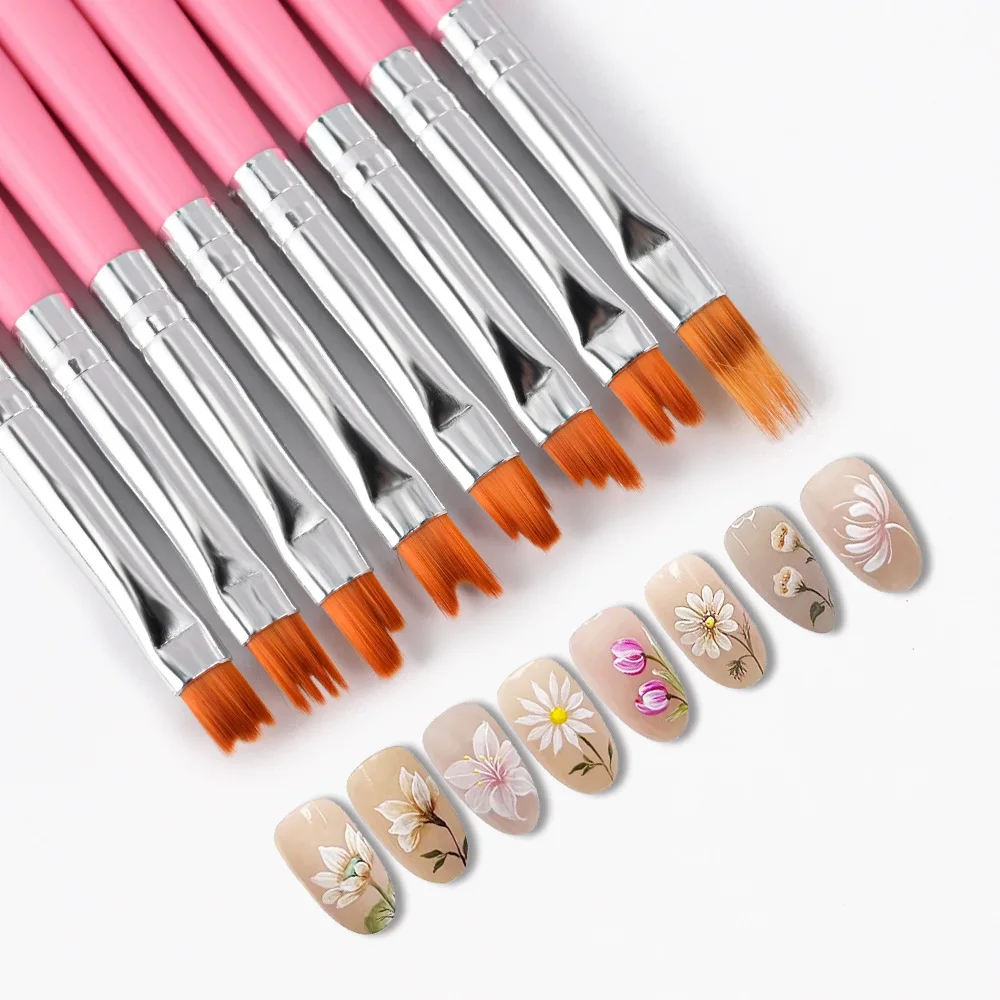 Conjunto de 8 Pincéis para Art - Nail Art Zig Zag avaliação e preço