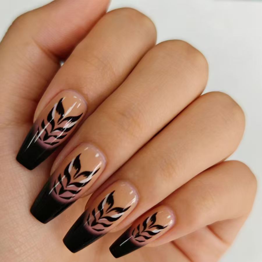 Unhas postiças médias para mul - Nail Art Full Design avaliação e preço