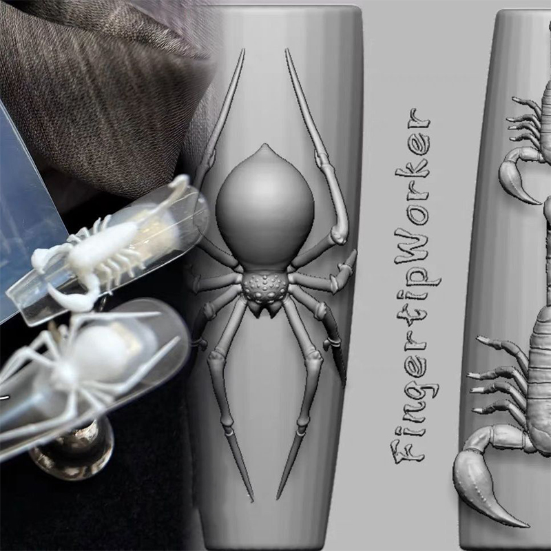 Molde de Silicone 3D Aranha Es - Nail Art Inspo avaliação e preço