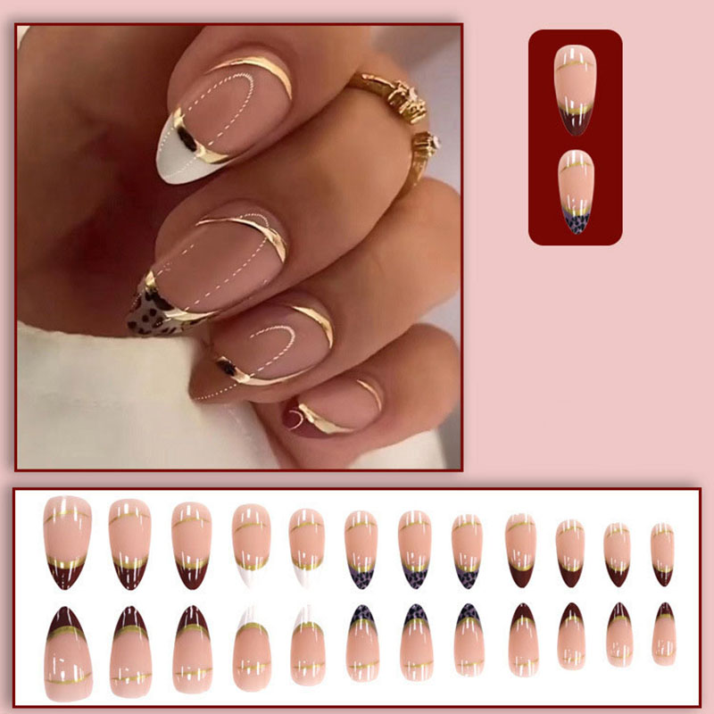Unhas postiças médias para mul - Nail Art Full Design avaliação e preço