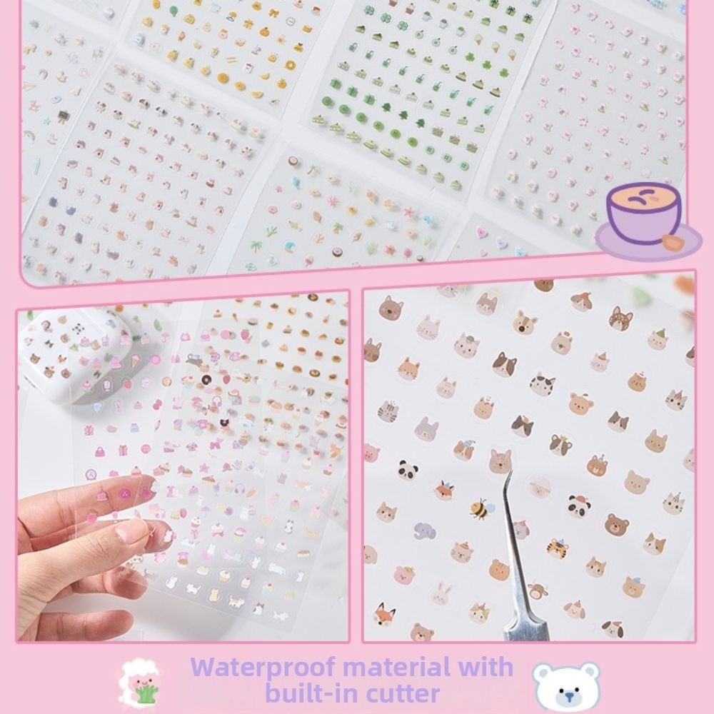 Livro de Adesivos de Unha Mini - Nail Art Vintage avaliação e preço