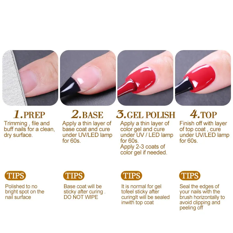 Esmalte em Gel Vermelho Clássi - Nail Art Red Cherry avaliação e preço