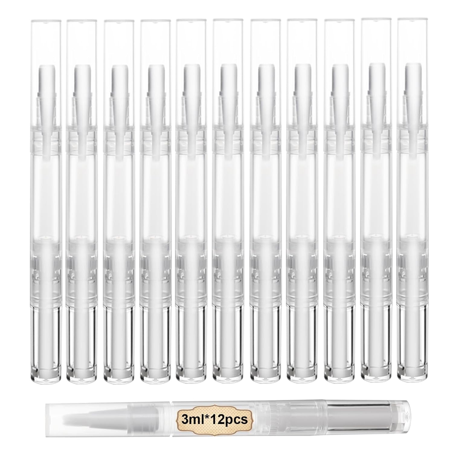12 Canetas Vazias de 3ml para  - Cuticle Oil Pen avaliação e preço